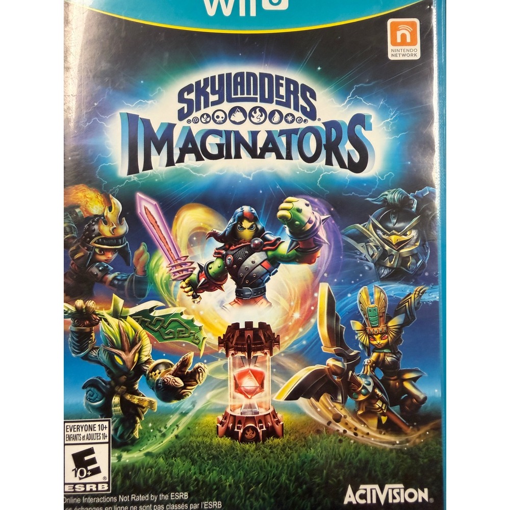 Skylanders Imaginators Nintendo Wii U Game Activision WUP-P-BL6E works